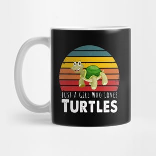 Just A Girl Who Loves Turtles Mug